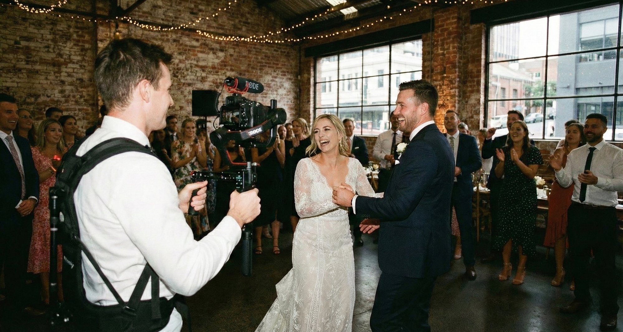 MM_Supplier videographer on dancefloor_Landscape