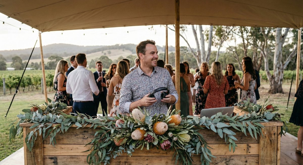 Professional wedding setup highlighting trust and industry standards