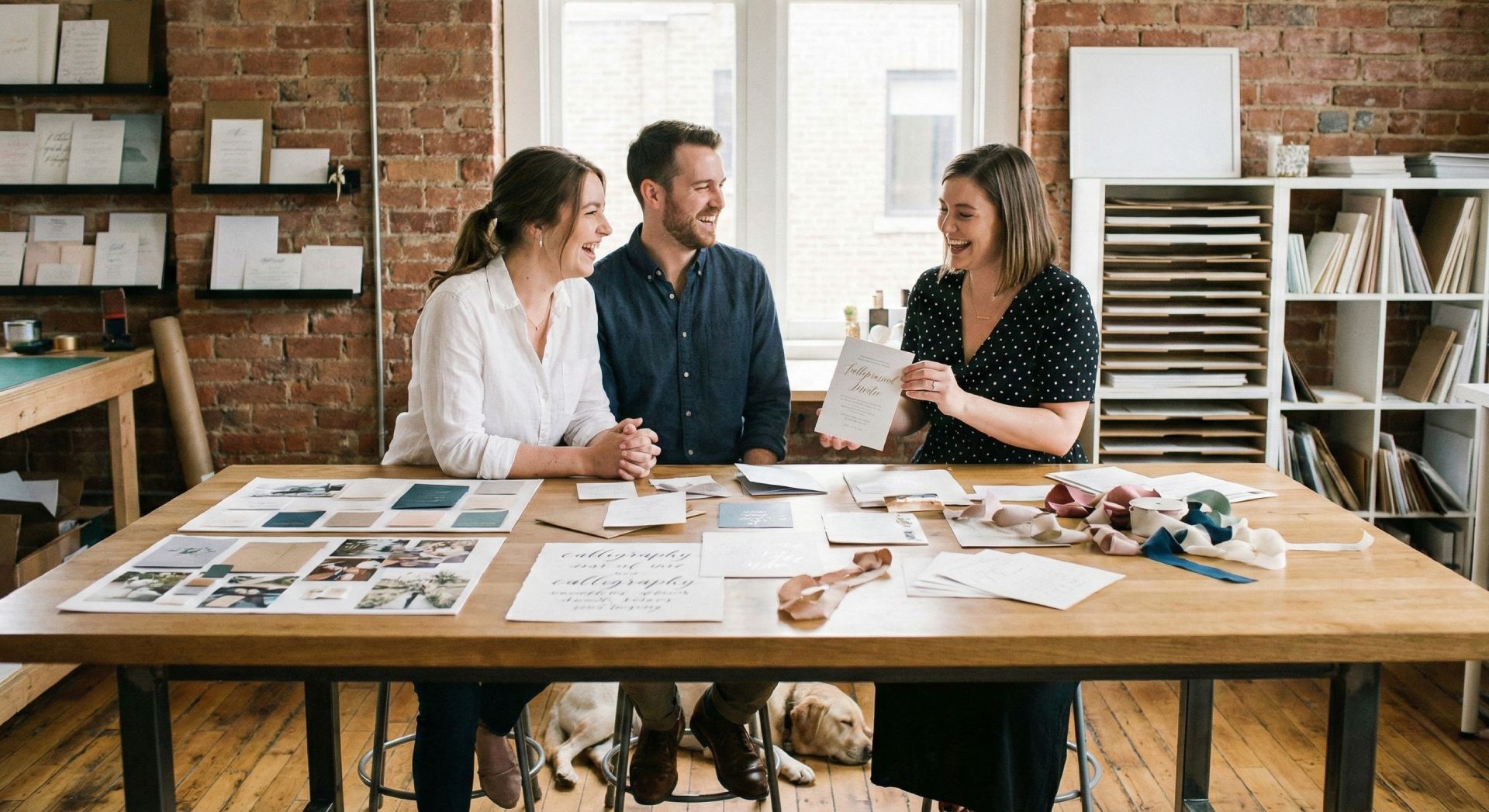 Wedding professionals discussing business accreditation standards